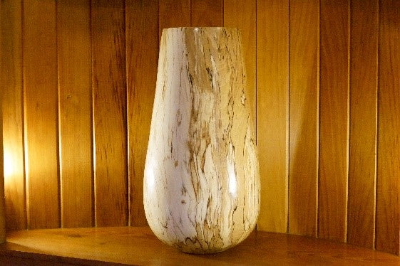 Ignis - Spalted Beech Vase Form