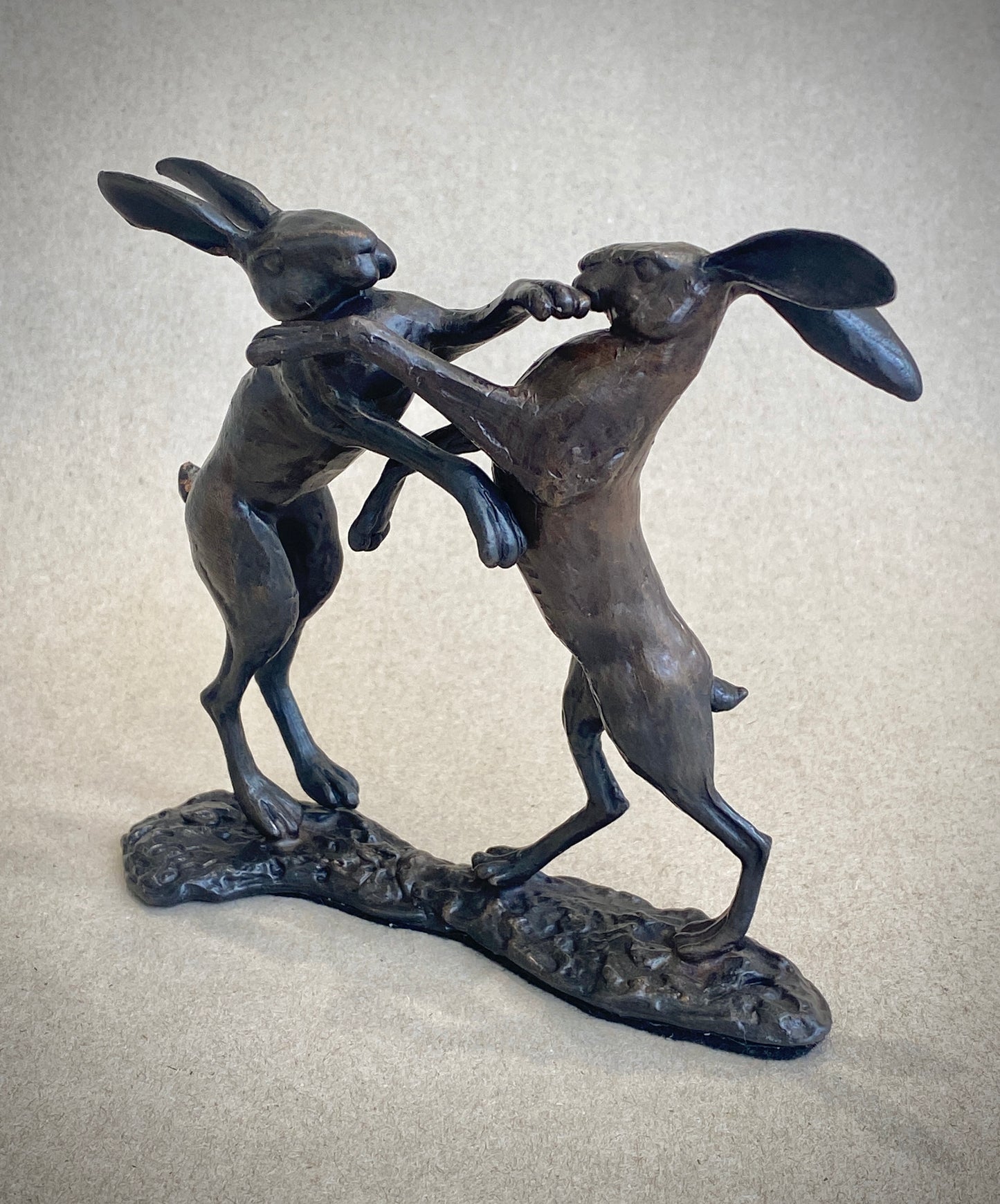 Load image into Gallery viewer, Boxing Hares - Steve Boss
