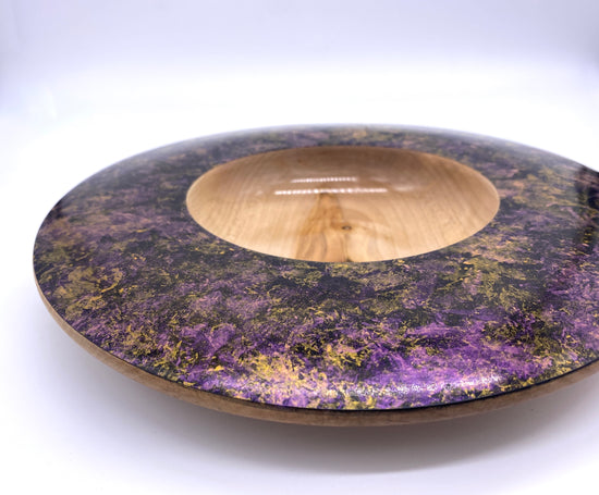 Luna - Sycamore Painted Plate
