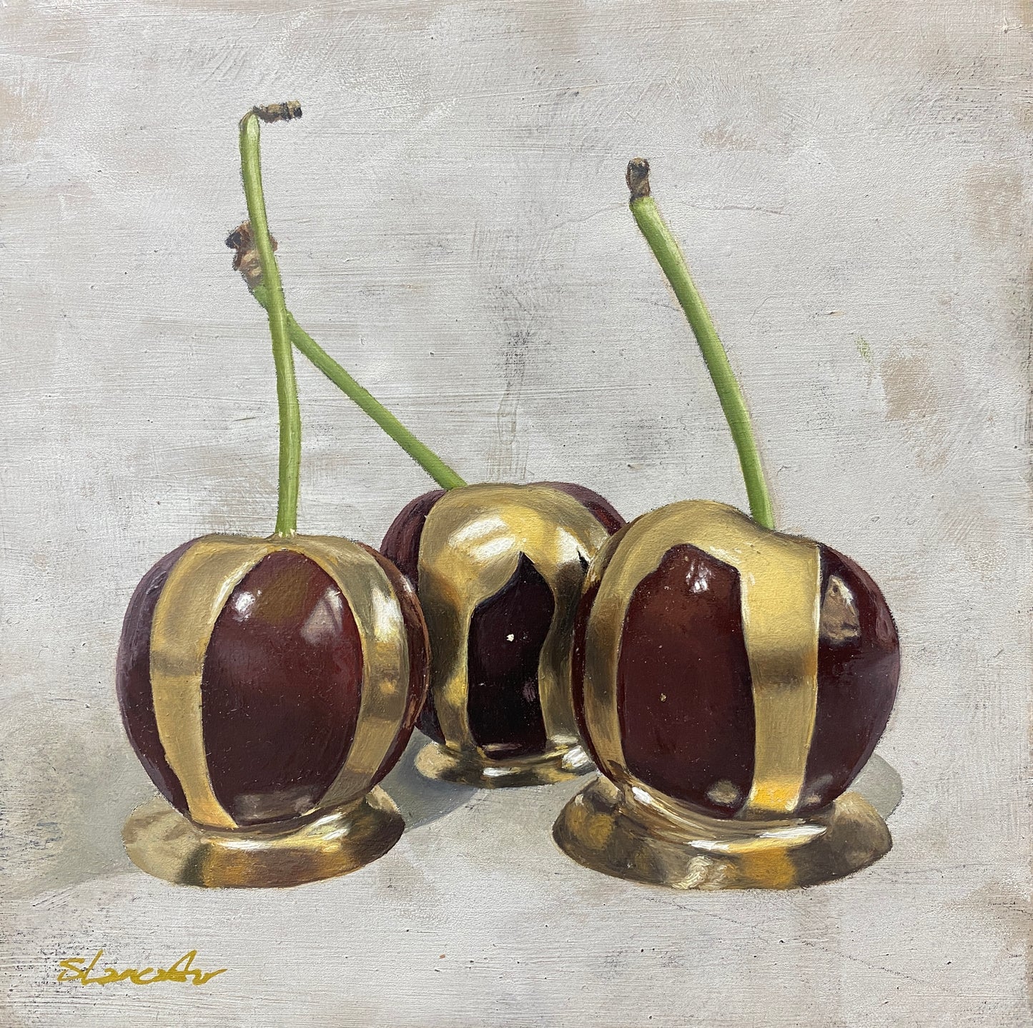 Cherries With Gold III