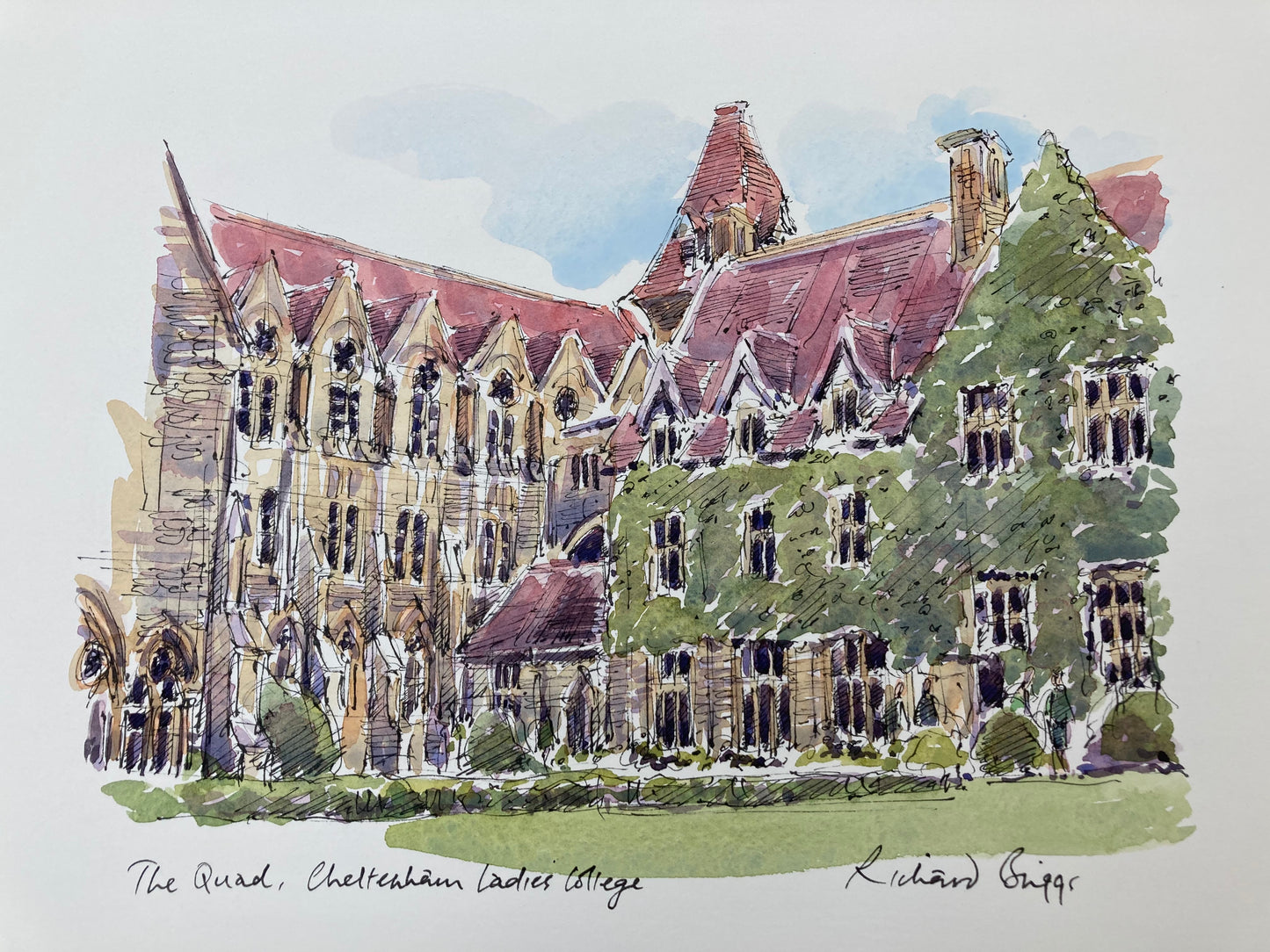 Load image into Gallery viewer, The Quad, Cheltenham Ladies College
