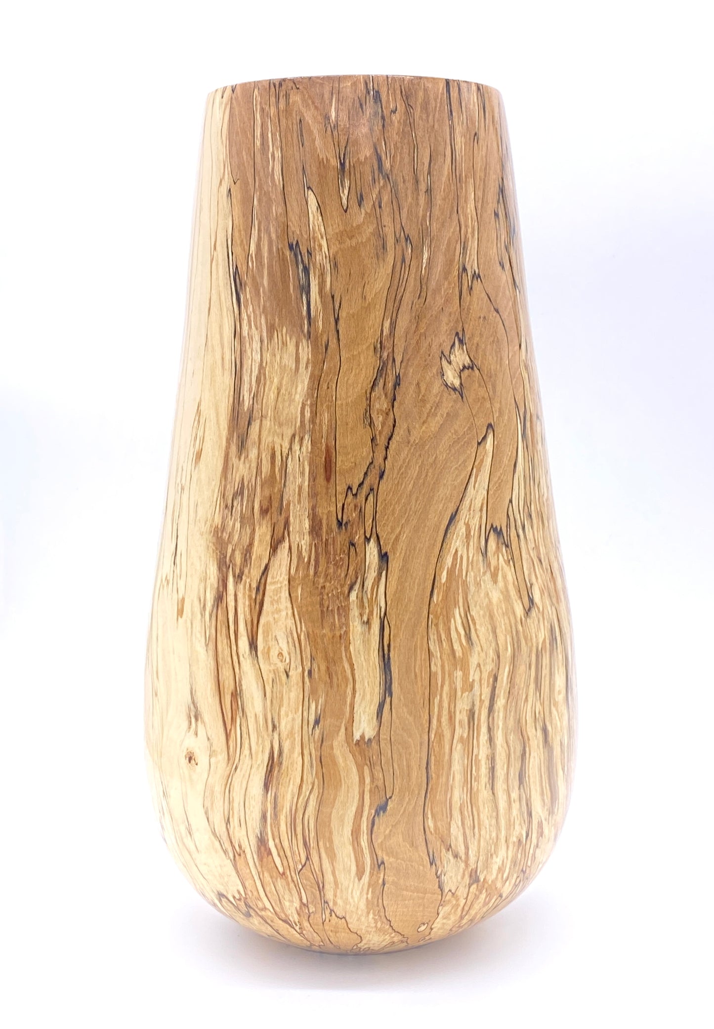 Ignis - Spalted Beech Vase Form